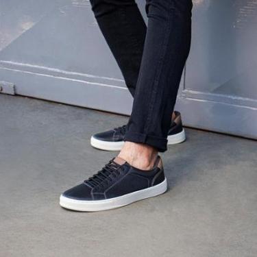 Imagem de Tênis Masculino Casual Sapatênis Macio Leve Confortável Dia A Dia Trabalho Resistente-Masculino