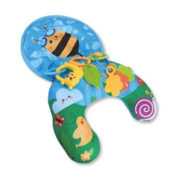 Imagem de Almofada com Mordedores Encosto Conforto Bebê Interativo - Zoop Toys