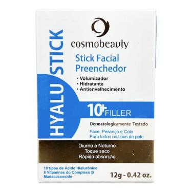 Imagem de Hyalu Stick 10 Tipos Ácido Hialurônico Cosmobeauty 12g