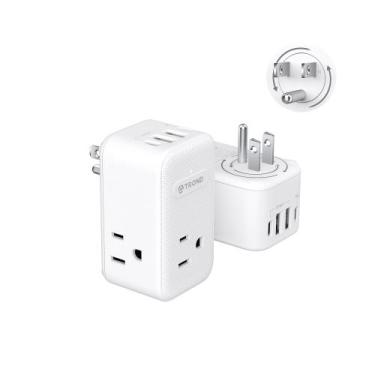 Imagem de Extensor de saída TROND Multi Plug com carregador USB C PD de 20 W, pa
