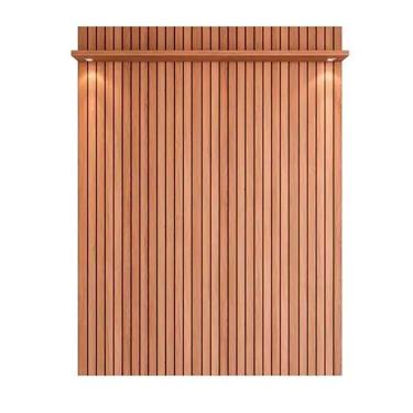 Imagem de Painel Para Tv De Até 55 Com Led Rivire 1.3 Jequitibá Ripado 3d