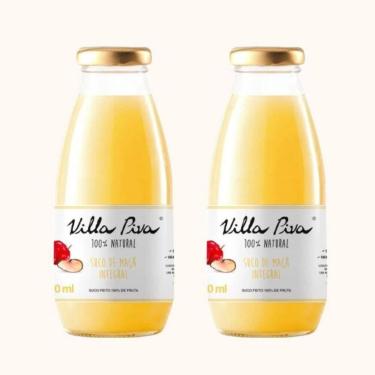 Imagem de Kit 2X: Suco De Maçã Integral Sem Açúcar Villa Piva 300Ml