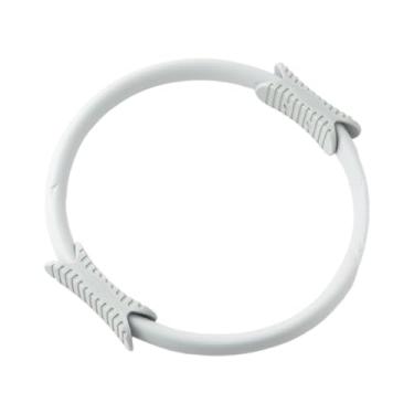 Imagem de Aymzbd Equipamento de Exercício Pilates Circle para Coxas Acessórios de Treino Fitness Feminino Pilates Circle para Músculos Abdominais E Braços, Cinza