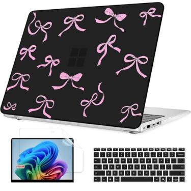 Imagem de B BELK Capa para Microsoft Surface Laptop 15 polegadas Touchscreen Copilot + PC 2024 (7ª edição) Modelo: 2037, capa rígida de plástico + capa de teclado + protetor de tela para Microsoft Surface de 15