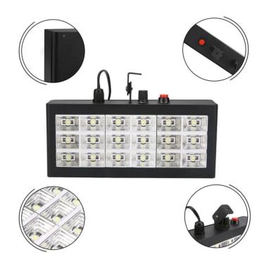 Imagem de Luz LED Disco Flash Party DJ Lighting Rondon