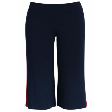 Imagem de Calça Pau a Pique Pantacourt Básica Azul Marinho