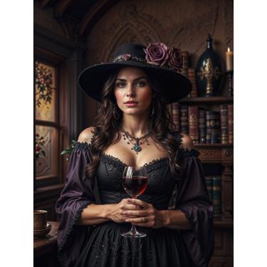 Imagem de Adesivo Vinil Impermeável Pomba Gira Maria Mulambo 10x6,5 cm