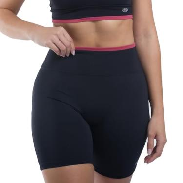 Imagem de Shorts Feminino My Fitness Básico Army Black/Saara | Marcio May Sports