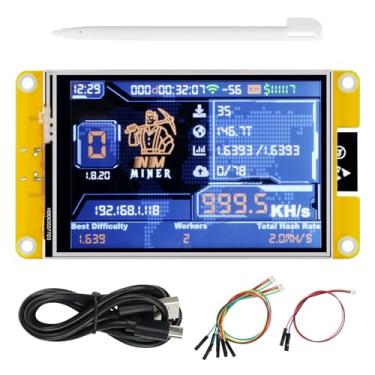 Imagem de Freenove ESP32 Display CYD, monitor touchscreen de 3,5 polegadas, tela LCD TN TFT de 320 x 480 pixels, driver ST7796, microcontrolador dual-core 32 bits 240 MHz WiFi+BT, código C LVGL exemplos de