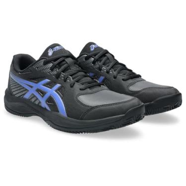 Imagem de TÊNIS ASICS COURT SLIDE 4 CLAY/OC (SAIBRO) MASCULINO PRETO E AZUL (BR, Adulto, Numérico, 41)