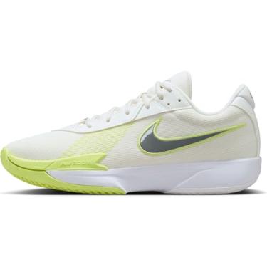 Imagem de Nike Tênis masculino com cadarço Air ZOOM G.T. Cut Academy, Vela/cinza fumê - LT limão torcido - branco, 41 BR