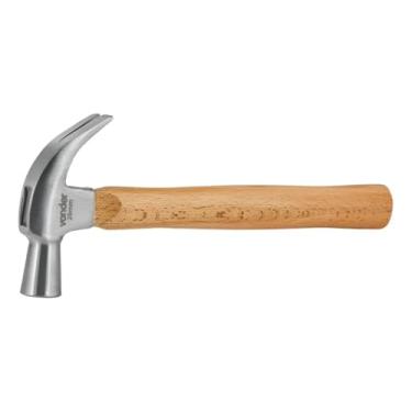 Imagem de Martelo unha 29 mm polido com cabo de madeira VONDER