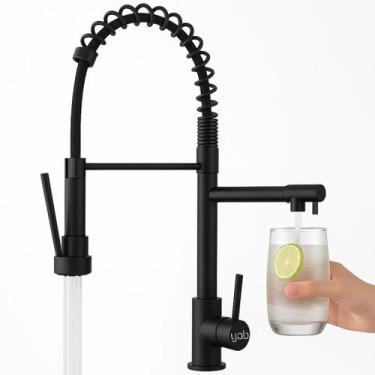 Imagem de Torneira Cozinha Gourmet Monocomando Quente/Frio Extensor Flexível Ban