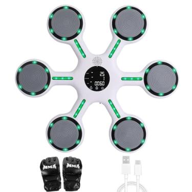 Imagem de Máquina de treinamento de boxe musical para adultos, equipamento de fitness, bolsa de pancada, durável, máquina de boxe (B)