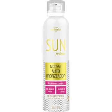 Imagem de Mousse Autobronzeador Sun Prime Spray 150ml – Bronzeado Gradual, Natural e Uniforme