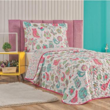Imagem de Colcha Quarto Menina Matelada -rosa