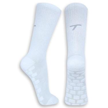 Imagem de Meia Futebol Trifil 8024, Branco, 39-44