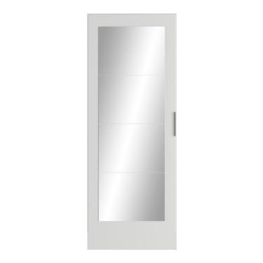 Imagem de Sapateira 1 Porta Com Espelho Jade Branca