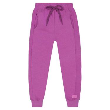 Imagem de Calça Básica Infantil Unissex em Moletom Quimby-Unissex