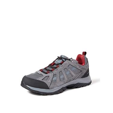 Imagem de Columbia Tênis masculino impermeável para caminhada Redmond III, Aço cinza titânio/preto, 14