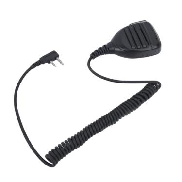 Imagem de Microfone de ombro IP54 impermeável para Baofeng Retevis Quansheng UV-5R BF-F8HP K1 UV-K5 GM-15 Pro UV-5G Plus GM-5RH Pro 5RM UV-21R K5PLUS GM-5RH UV-17R, microfone de alto-falante premium de nível