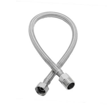 Imagem de Engate Mangueira Flexível Trançado Aço Inox Rabicho 60cm/40Cm - Quente