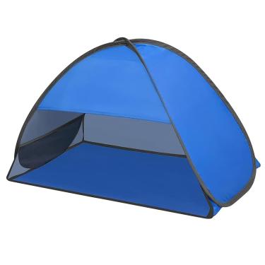 Imagem de Barraca Praia, Barraca de Praia, Tenda de Praia, Barraca, Proteção Uv à Prova Vento (azul)