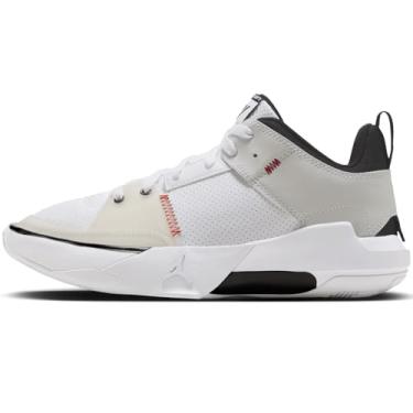 Imagem de Tênis infantil Jordan One Take 5 (FD2338-106, branco/preto/vermelho universitário), Branco/Preto/Vermelho universitário, 20