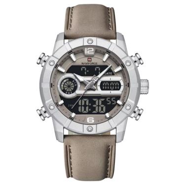 Imagem de Relógio digital masculino multifuncional luminoso esportivo  à prova dágua 