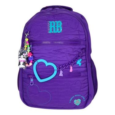 Imagem de Mochila Costas Rebecca Bonbon Menina Juvenil Ref: 27014 - CLIO, Roxo