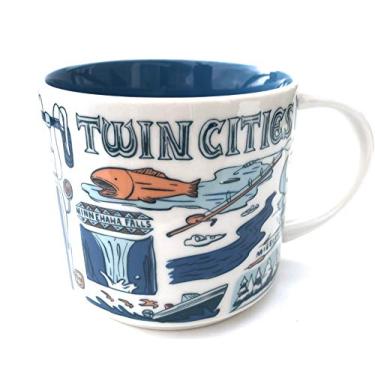 Imagem de Caneca de café Starbucks TWIN CITIES, MN Been There Series Across the Globe Collection 355 ml