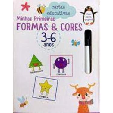 Imagem de Cartas Educativas - Minhas Primeiras Formas E Cores - Pe Da Letra