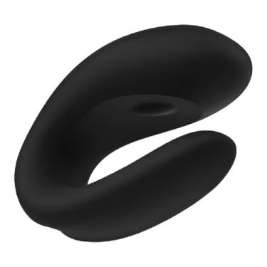 Imagem de Vibrador para Casal SF Double Joy Connect App – Estimulação Clitóris, Ponto G e Pênis – 2 Motores Potentes – 10 Modos – Conexão via App – Silicone Médico – Impermeável (IPX7) – Recarregável (Preto)