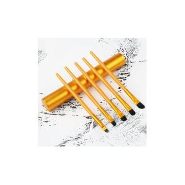 Imagem de Conjunto de pincéis de maquiagem com aplicador de ferramenta de contorno, aplicador de blush, corretivo, sombra, rosto, delineador, pincel, pó, puff, presentes de amizade, presentes para mulheres