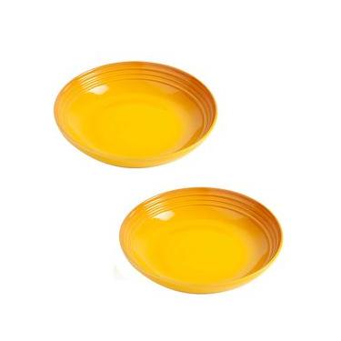 Imagem de Prato Fundo 2 Peças 22 cm Amarelo Nectar Le Creuset