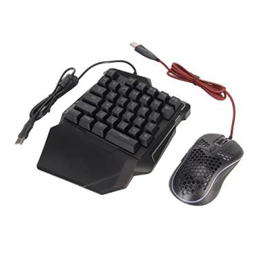 Imagem de SUNGOOYUE Conjunto de Conversor de Teclado e Mouse Mix Master Gaming para, 360, ONE, Série X/S, Com Teclado Silencioso G7, Mouse GM86, Material ABS, Teclas Programáveis