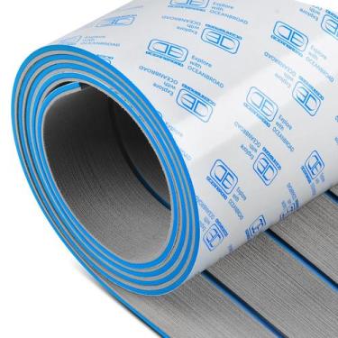 Imagem de Revestimento de barco OCEANBROAD EVA Foam Autoadesivo 244x55x2cm Cinza