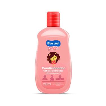 Imagem de Condicionador Baruel Baby Cabelos Cacheados Hipoalergênico 210ml