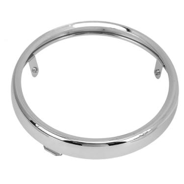 Imagem de Anel de farol de motocicleta liga de alumínio ferrugem-cromado para ct70 ct90 cl100 sl100 cl125a xl125 xl175 acessório de guarnição de farol