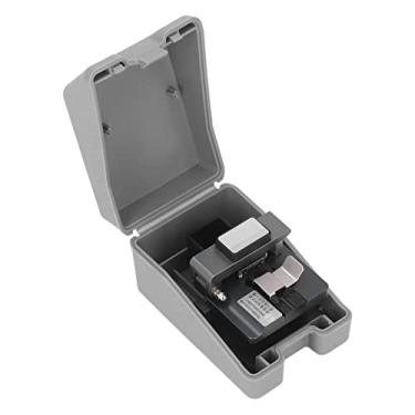 Imagem de Garosa Cutelo de Fibra óptica Palheta de Aço de Tungstênio de Alta Precisão Cortador de 90 Graus Com Caixa de Coleta de Resíduos para Fibra de Núcleo único 0,25-3,0 Mm Ideal para Instalações de