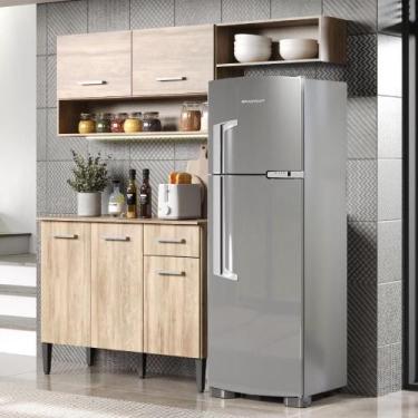 Imagem de Armário Cozinha Compacta Arizona Tiny Carvalho Carraro - MÓVEIS CARRAR