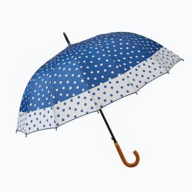 Imagem de Guarda Chuva Poá 16 Varetas Extra Grande Forte Automático - Elite Impo