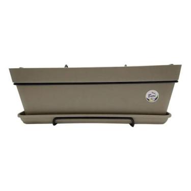 Imagem de Vaso de plantas Floreira Jardineira 10 Litros Horta Mudas Cacto sucule