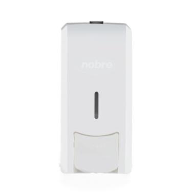 Imagem de Dispenser para Sabonete Líquido ou Álcool Gel 800ml sem Reservatório - Preto/Branco New Classic - Nobre