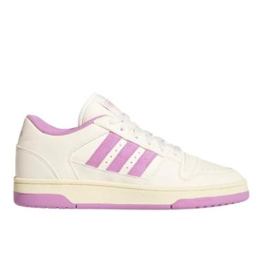 Imagem de adidas Tênis feminino Turnaround, Branco creme/roxo pré-amado/branco nuvem, 37