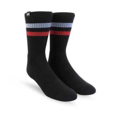 Imagem de Meia Esportiva Norden Old Style Bob Preto 36-43