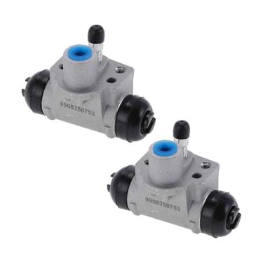 Imagem de A ABSOPRO Cilindro de roda de freio traseiro esquerdo traseiro direito Nº 43300SNAA01/43300T5RA01 Cilindro de freio a tambor para Honda Civic 2006-2015 ferro fundido tom prateado 2 peças