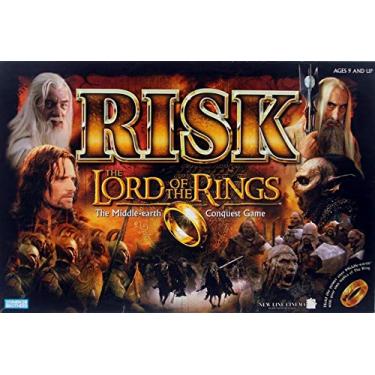 Imagem de RISK - Jogo de Tabuleiro - Edição Especial - Lord of the Rings - Conquista de Middle-earth - 2 a 4 Jogadores - A partir de 9 Anos