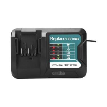 Imagem de Carregador rápido de bateria de lítio para 10,8 V 12 V Makita DC10WD/B