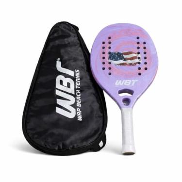 Imagem de Raquete Beach Tennis Carbono 3K Profissional Potência E Controle Com Capa